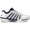 K-Swiss Men’s Hypercourt Express Leather Tennis Shoes (White/ Navy) -Tennis Equipment Shop 03379 167 3 1000 1000