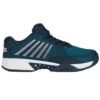 K-Swiss Men’s Hypercourt Express 2 (2E) Tennis Shoes (Reflecting Pond/Biscay Bay/White) -Tennis Equipment Shop 06806 434 kswiss mens hypercourt express 2 2E tennis shoes reflecting pond biscay bay white right 1000 1000