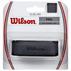 Wilson Sublime Tennis Racquet Replacement Grip (Black) -Tennis Equipment Shop 1 203 1000 1000