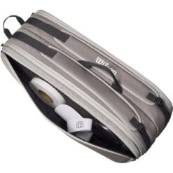 Wilson Tour 12 Pack Tennis Bag (Stone) -Tennis Equipment Shop 101001 6pk Stone c 1000 1000