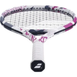 Babolat Evo Aero (Pink) + Blue Club Bag Tennis Starter Bundle -Tennis Equipment Shop 102517 Babolat Evo Aero Tennis Racquet Pink c 1000 1000