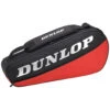 Dunlop CX Club 3 Racquet Tennis Bag (Black/Red) -Tennis Equipment Shop 10312731 Dunlop CX Club 3 Racquet Tennis Bag Black Red a 1000 1000