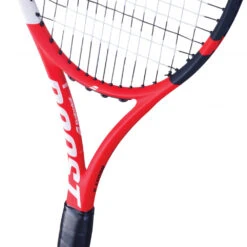 Babolat Boost Strike + Blue Club Bag Tennis Starter Bundle -Tennis Equipment Shop 121210 313 Babolat Boost Strike Tennis Racquet Zoom heart 1000 1000 1