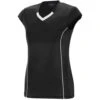 Augusta Women’s Blash Short Sleeve Tennis Jersey (Black) -Tennis Equipment Shop 1218 420 Augusta Womens Blash Short Sleeve Tennis Jersey black 1000 1000