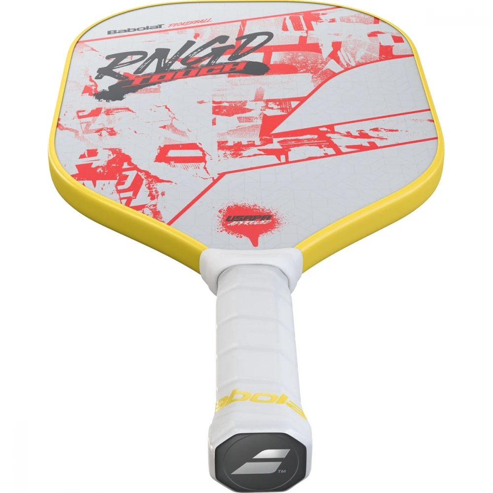 Babolat RNGD Touch Pickleball Paddle (Light Grey/Light Red) - Image 3