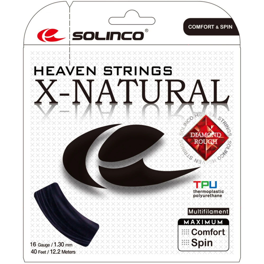 Solinco X-Natural 15L Tennis String (Set) 3 Solinco X-Natural 15L Tennis String (Set)