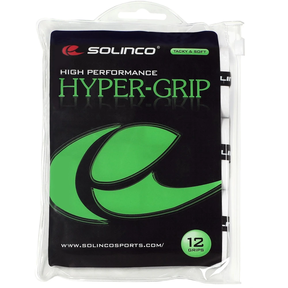 Solinco HyperGrip Black Overgrip (12 Pack) 3 Solinco HyperGrip Black Overgrip (12 Pack)