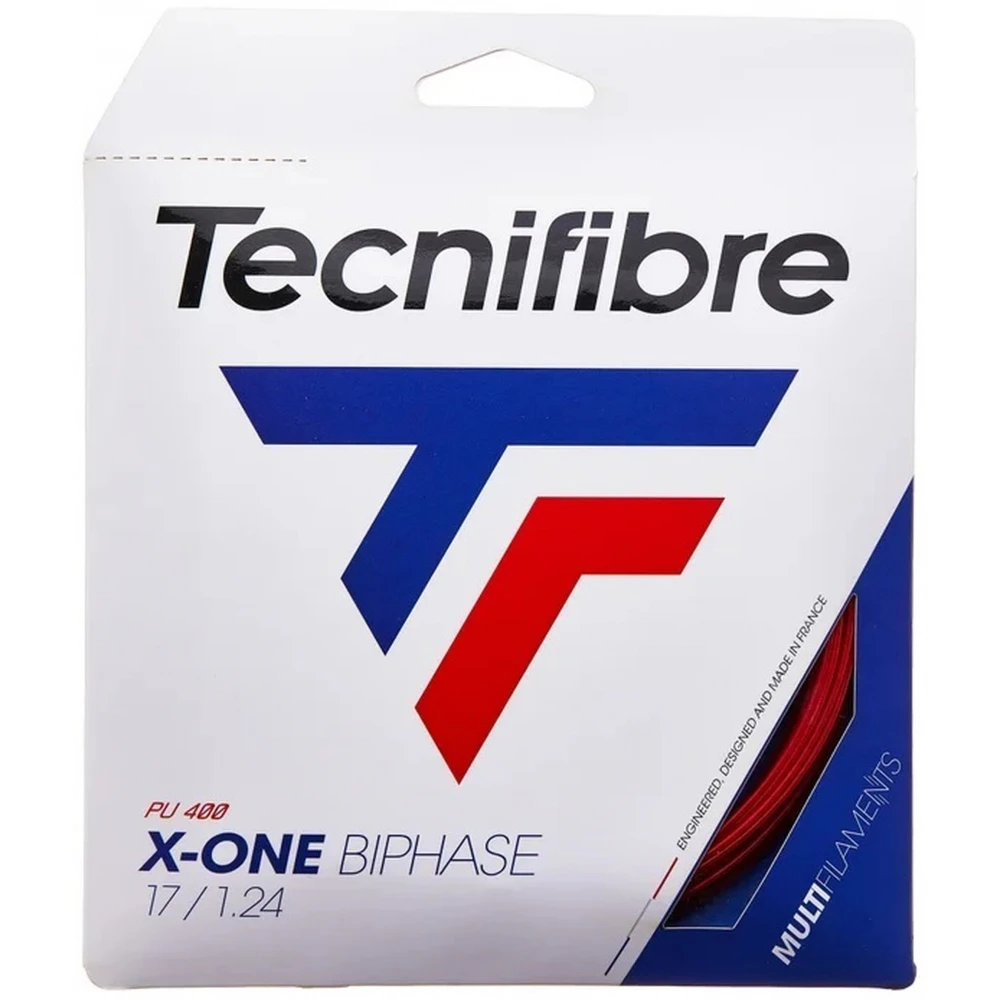 Tecnifibre X-One Biphase 17g Tennis String (Set) 4 Tecnifibre X-One Biphase 17g Tennis String (Set) - Image 2