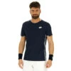 Lotto Men’s Squadra Tee (Navy Blue) -Tennis Equipment Shop 210375 1ci lotto mens squadra tennis tee navy blue 1000 1000