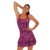 Lotto Women’s Printed Top Ten Tennis Dress (Purple Willow) -Tennis Equipment Shop 211251 26M Lotto Womens Printed Top Ten Tennis Dress Purple Willow a 1000 1000