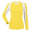 DUC Roll Women’s Longsleeve (Gold/ White) -Tennis Equipment Shop 22255 roll front gd 1000 1000