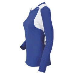 DUC Roll Women’s Longsleeve (Royal/ White) 7 DUC Roll Women’s Longsleeve (Royal/ White) -Tennis Equipment Shop 22255 roll side 1000 1000