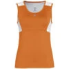 DUC Look-Out Women’s Tank (Orange/ White) [SALE] -Tennis Equipment Shop 23760 w1671 look out front orw 1000 1000