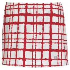 DUC Chaos Women’s Power Skirt (White/ Red)