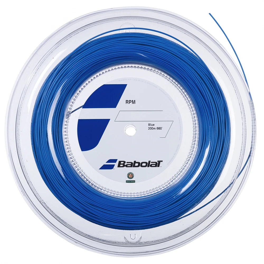 Babolat RPM Power 17g Tennis String Reel (Electric Blue) 3 Babolat RPM Power 17g Tennis String Reel (Electric Blue)
