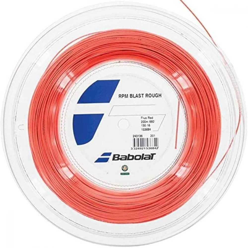 Babolat RPM Rough 16g Red Tennis String (Reel) 3 Babolat RPM Rough 16g Red Tennis String (Reel)