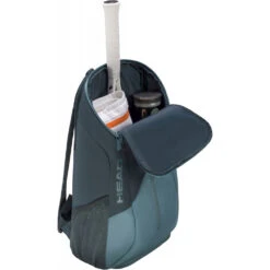 Head Tour Tennis Backpack (Cyan Blue) -Tennis Equipment Shop 260743 CB Head Tour Tennis Backpack Cyan Blue b 1000 1000