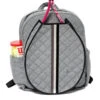 Cinda B Tennis Backpack (Heather Grey) -Tennis Equipment Shop 266404 CindaB Tennis Backpack Heather Grey front 1 1000 1000