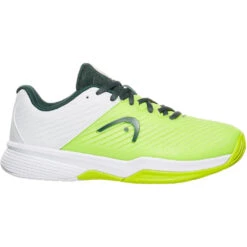 Head Juniors Revolt Pro 4.0 Tennis Shoes (Light Green/White)