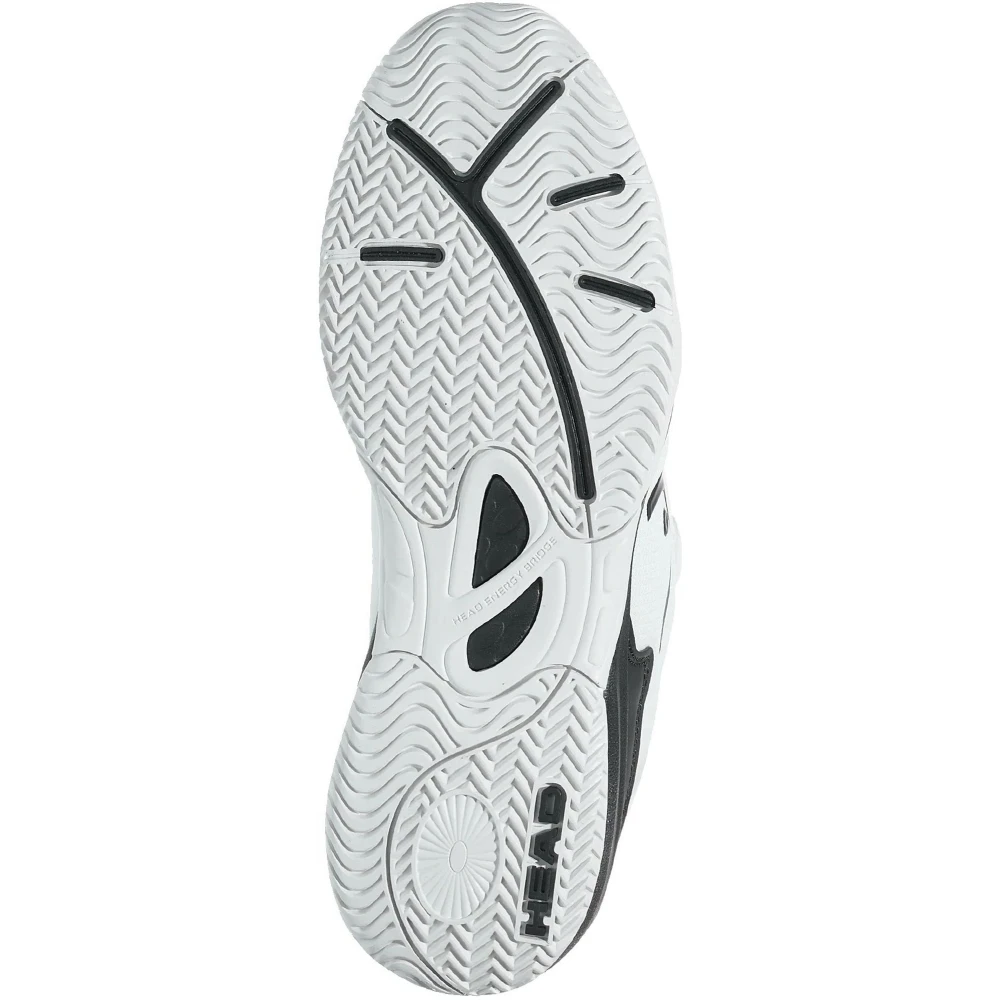 Head Junior Sprint 3.5 Tennis Shoes (White/Black) - Image 3