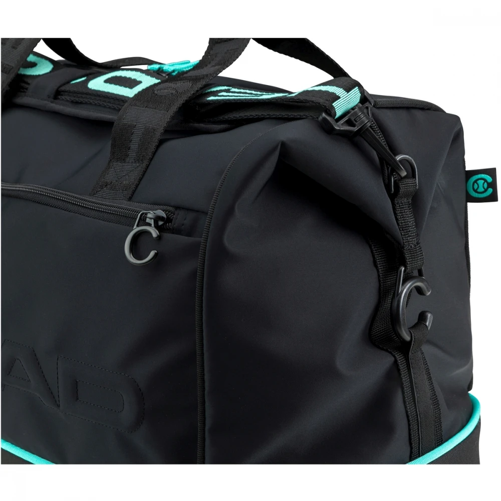 Head Coco Tennis Court Bag (Black/Mint) 5 Head Coco Tennis Court Bag (Black/Mint) - Image 3