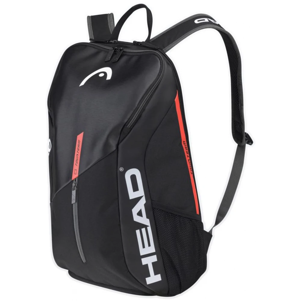 Head Tour Team Tennis Backpack (Black/Orange) 3 Head Tour Team Tennis Backpack (Black/Orange)