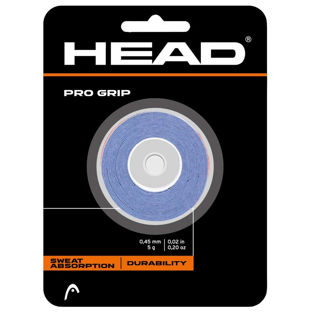 Head Pro Grip Tennis Overgrip (Blue) 3 Head Pro Grip Tennis Overgrip (Blue)