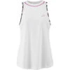 Babolat Women’s Aero Tennis Training Tank Top (White/White)