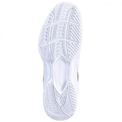 Babolat Men’s SFX3 All Court Wimbledon Tennis Shoes (White/Gold) 7 Babolat Men’s SFX3 All Court Wimbledon Tennis Shoes (White/Gold) -Tennis Equipment Shop 30S22550 1070 babolat mens SFXS all court wimbledon tennis shoes white gold sole 1000 1000