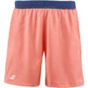 Babolat Men’s Play Tennis Shorts (Fluo Strike/Estate Blue)