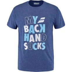 Babolat Men’s Exercise “My Backhand Sucks” Message Tennis Tee