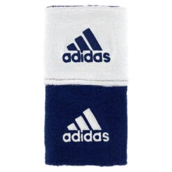 Adidas Interval Reversible Wristband-Small (Collegiate Navy/White)