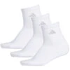 Adidas Women’s Cushioned II 3-Pack Quarter Socks(White) -Tennis Equipment Shop 5148033A adidas Womens Cushioned II 3 Pack Quarter White 1000 1000