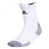 Adidas Men’s 5 Star Cushioned High Quarter Tennis Socks (White/Black) -Tennis Equipment Shop 5152582C Adidas Mens 5 Star Cushioned High Quarter Tennis Socks White Black 1000 1000