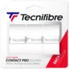 Tecnifibre Contact Pro Overgrip 3-Pack (White) 2 Tecnifibre Contact Pro Overgrip 3-Pack (White) -Tennis Equipment Shop 52ATPCONWH Tecnifibre Contact Pro Overgrip 12pk White a 1000 1000