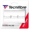 Tecnifibre Players ProFeel Overgrip 3-Pack (White) 1 Tecnifibre Players ProFeel Overgrip 3-Pack (White) -Tennis Equipment Shop 52PLAPROWH Tecnifibre Players ProFeel Overgrip 3pk White a 1000 1000