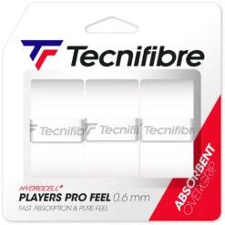 Tecnifibre Players ProFeel Overgrip 3-Pack (White)