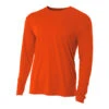 A4 Men’s Performance Long Sleeve Crew (Orange) 2 A4 Men’s Performance Long Sleeve Crew (Orange) -Tennis Equipment Shop 5494 fl1 1000 1000