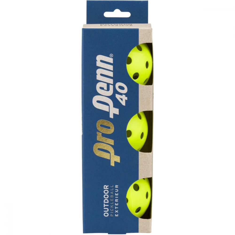Head Pro Penn 40 Outdoor Pickleballs (3-Pack) 3 Head Pro Penn 40 Outdoor Pickleballs (3-Pack)