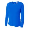 A4 Women’s Performance Long-Sleeve Crew Neck Shirt (Royal) 2 A4 Women’s Performance Long-Sleeve Crew Neck Shirt (Royal) -Tennis Equipment Shop 5993 fl1 1 1000 1000