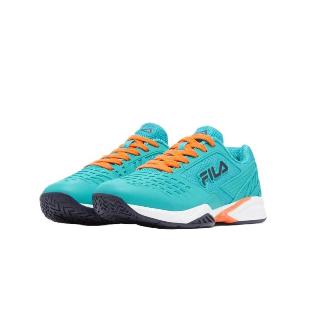Fila Women’s Axilus 2 Energized Tennis Shoes (Ceramic/Vibrant Orange/Maritime Blue) 4 Fila Women’s Axilus 2 Energized Tennis Shoes (Ceramic/Vibrant Orange/Maritime Blue) - Image 2