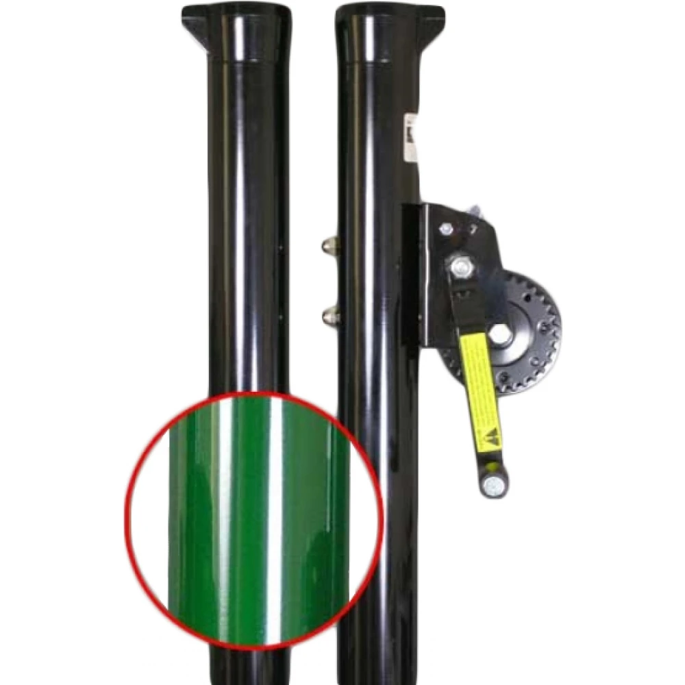 Douglas Sidewinder 2-7/8 Inch Tennis Post W/ External Wind (Green) 3 Douglas Sidewinder 2-7/8 Inch Tennis Post W/ External Wind (Green)