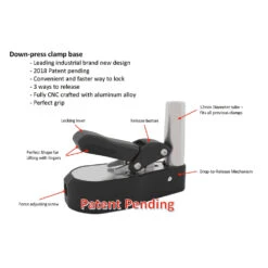 Tourna 700-ES Electric Stringing Machine -Tennis Equipment Shop 700 ES downpressedclamp1 1000 1000