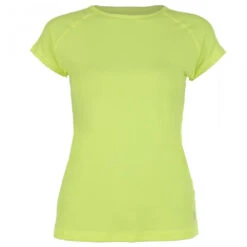 Sofibella Women’s Classic Mock Sleeve Tennis Top (Electric Yellow)