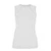 Sofibella Women’s Classic Sleeveless Tennis Top (White) -Tennis Equipment Shop 7003 front white 1000 1000