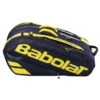 Babolat Pure Aero Racquet Holder X12 (Yellow/Black) 2 Babolat Pure Aero Racquet Holder X12 (Yellow/Black) -Tennis Equipment Shop 751211 142 babolat pure aero rh x 12 tennis bag black yellow 01 1000 1000
