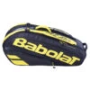 Babolat Pure Aero Racquet Holder X6 (Yellow/Black) -Tennis Equipment Shop 751212 142 babolat pure aero rh x 6 tennis bag black yellow 01 1000 1000