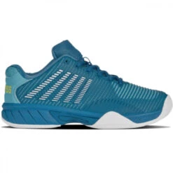 K-Swiss Junior Hypercourt Express 2 Kids’ Tennis Shoes (Celestial/Scuba Blue/Brilliant White)