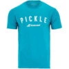 Babolat Men’s Pickle Crew Neck T-Shirt (Teal) -Tennis Equipment Shop 911122 U15 Babolat Mens Pickle Crew Neck T Shirt Teal a 1000 1000