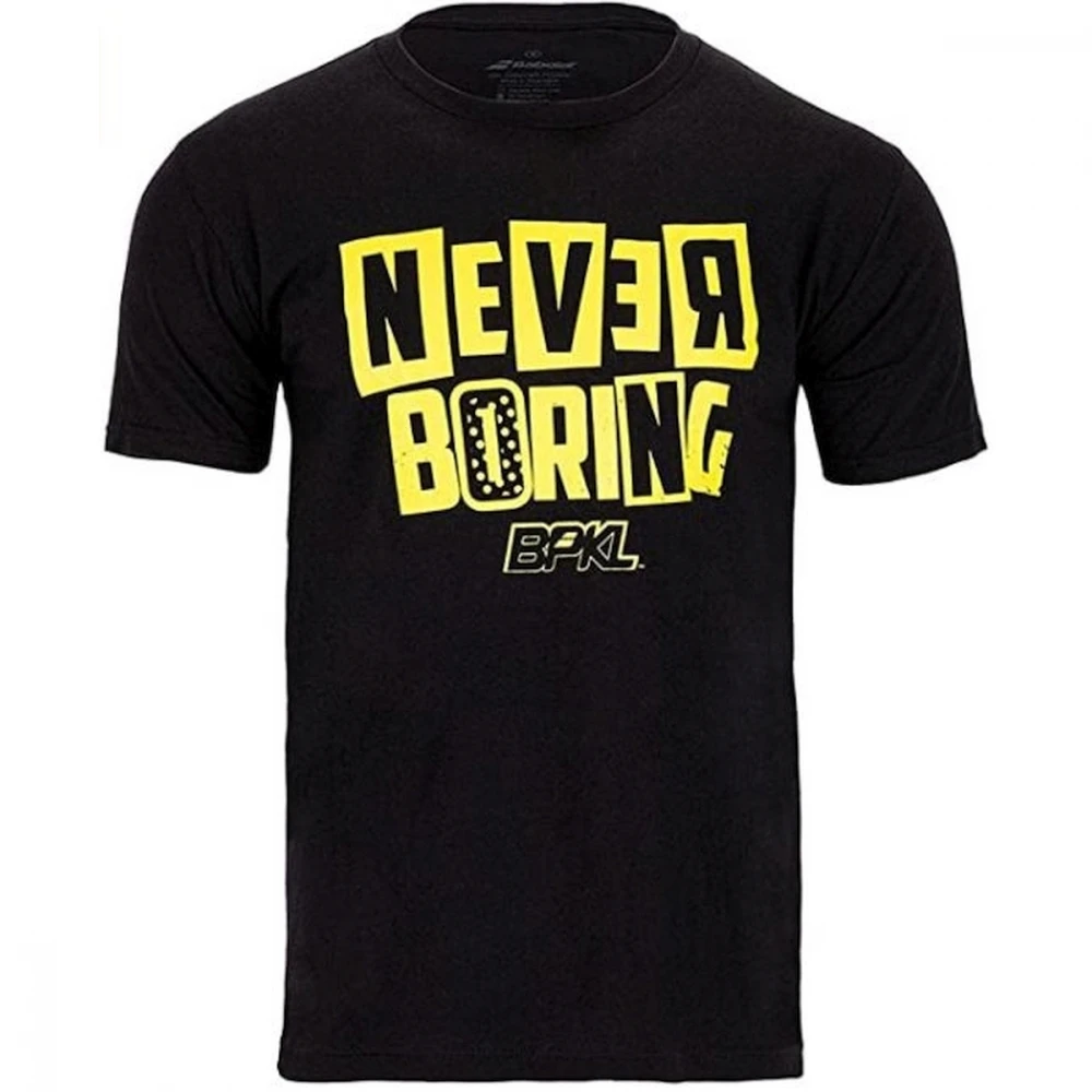 Babolat Men’s Pickle Crew Neck T-Shirt (Never Boring)